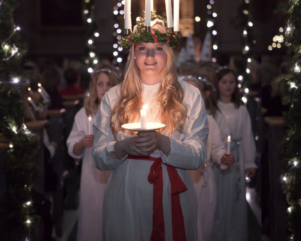 Santa Lucia in Scandinavia