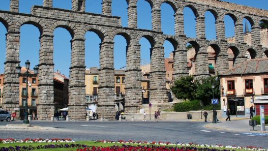 Detalle del Acueducto de Segovia